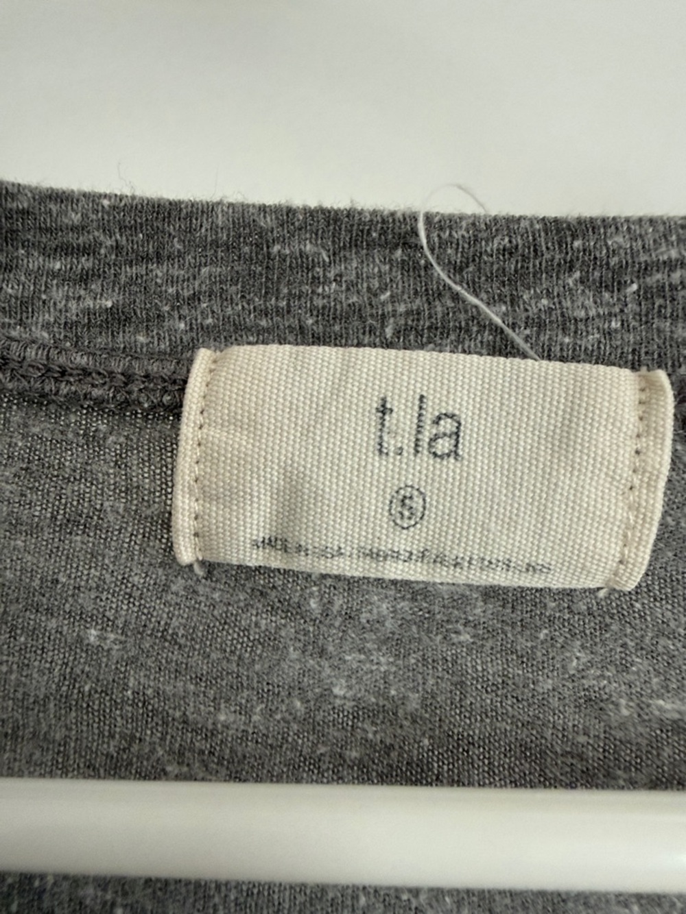 T.La Gray Ruffle Sleeve Short Sleeve Tee - Picture 2 of 5